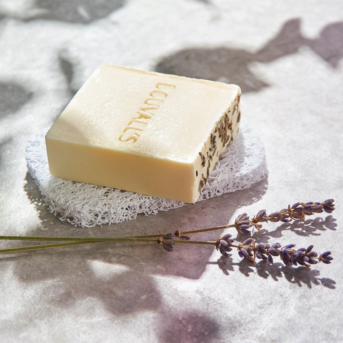 Douvall's Organic Argan & French Lavender Soap 100g | Nourishing, Ethical, and Giving Back