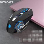 Dual-mode Bluetooth Battery Wireless Gaming Mouse Black Bluetooth 2