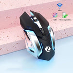 Dual-mode Bluetooth Battery Wireless Gaming Mouse Black