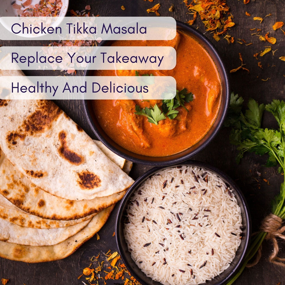 Spice Pots Easy Curry Night Kit with 8 Curry Recipes