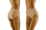 Wolbar Eco-Go Lace Trim High Waist Briefs Beige