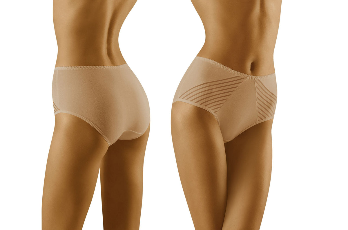 Wolbar Eco-Ma Sheer Cotton Briefs Beige