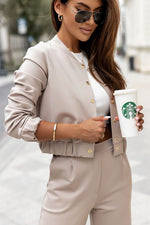 IVON Elegant Bomber Jacket