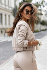 IVON Elegant Bomber Jacket