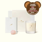 Eshgham Candle® by Novenary | Romantic Aroma Candle | Benzoin, Rose Maroc, Ylang Ylang