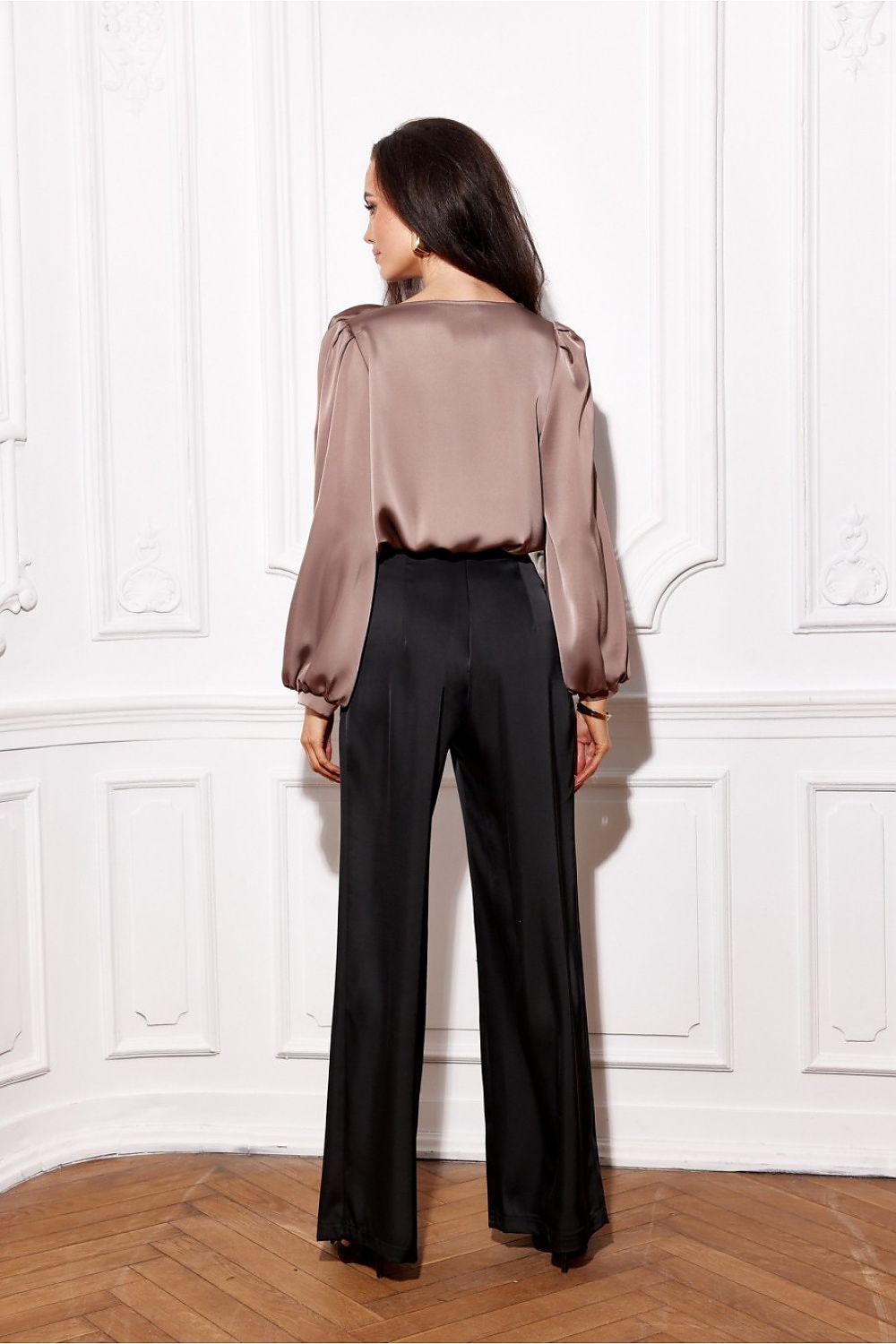 Evelyn Satin Blouse | Roco Fashion
