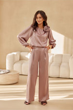 Evelyn Satin Blouse | Roco Fashion