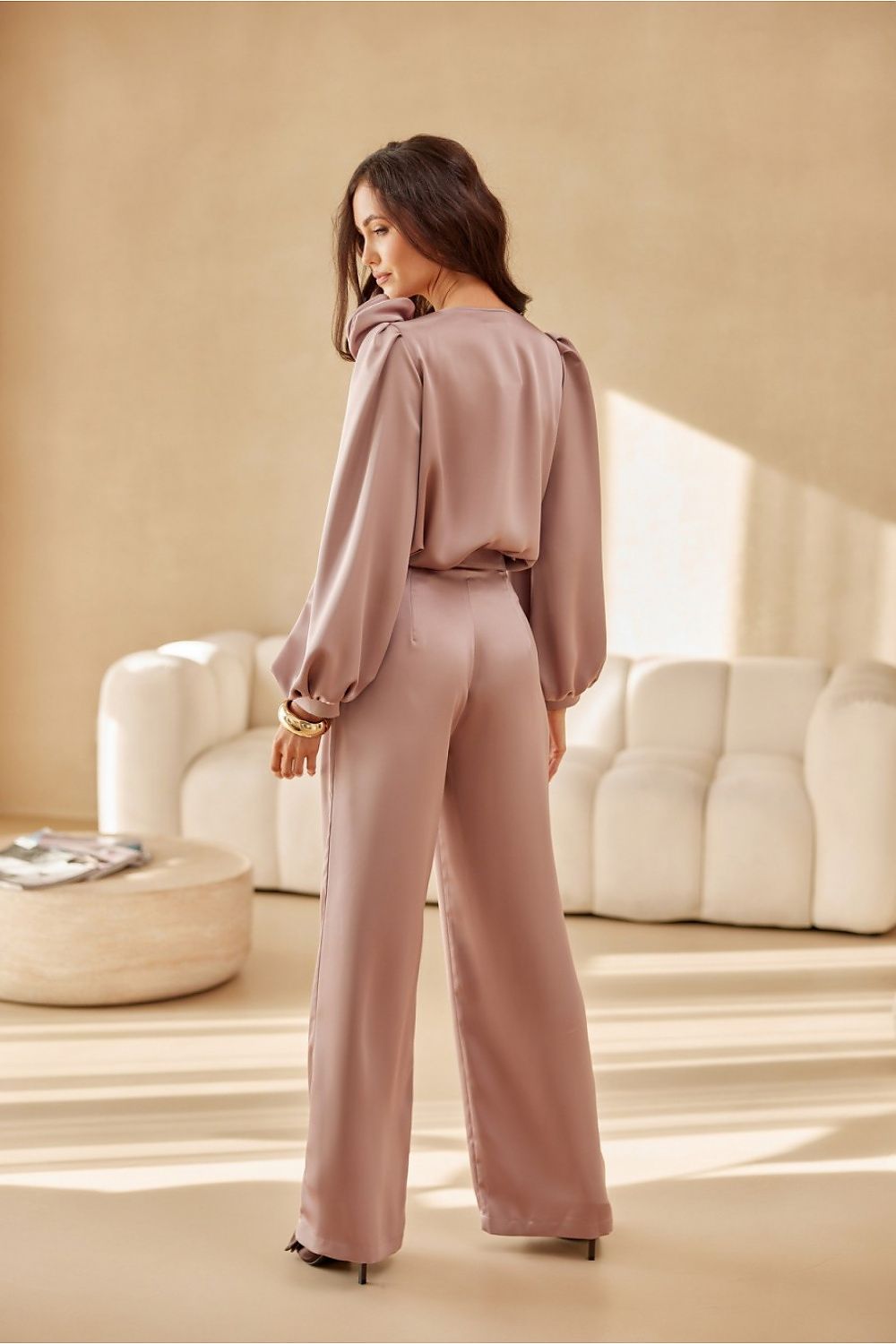 Evelyn Satin Blouse | Roco Fashion