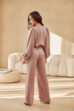 Evelyn Satin Blouse | Roco Fashion