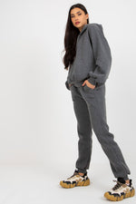 Ex Moda Loungewear Set with Hooded Sweatshirt and Pants