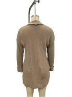 Karina Knitted Cardigan with Pockets Casual Loose Sweater Jacket