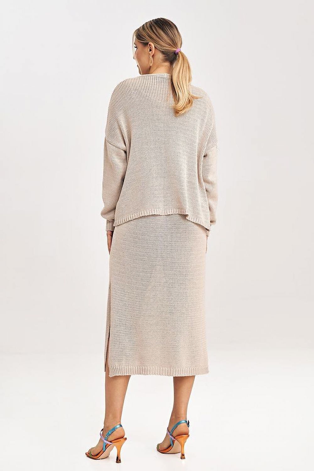 Figl Two-Piece Midi Dress and Bolero Co-Ord Set