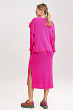 Figl Two-Piece Midi Dress and Bolero Co-Ord Set