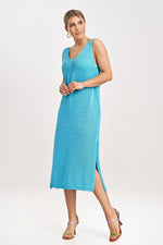 Figl Two-Piece Midi Dress and Bolero Co-Ord Set