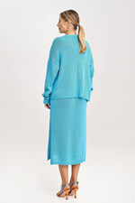 Figl Two-Piece Midi Dress and Bolero Co-Ord Set