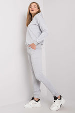 Fitted Back Zip Hooded Loungewear Set | Fancy
