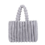 Fluffy Faux Fur Plush Bag | Small & Large | 5 Colours