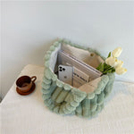 Fluffy Faux Fur Plush Bag | Small & Large | 5 Colours