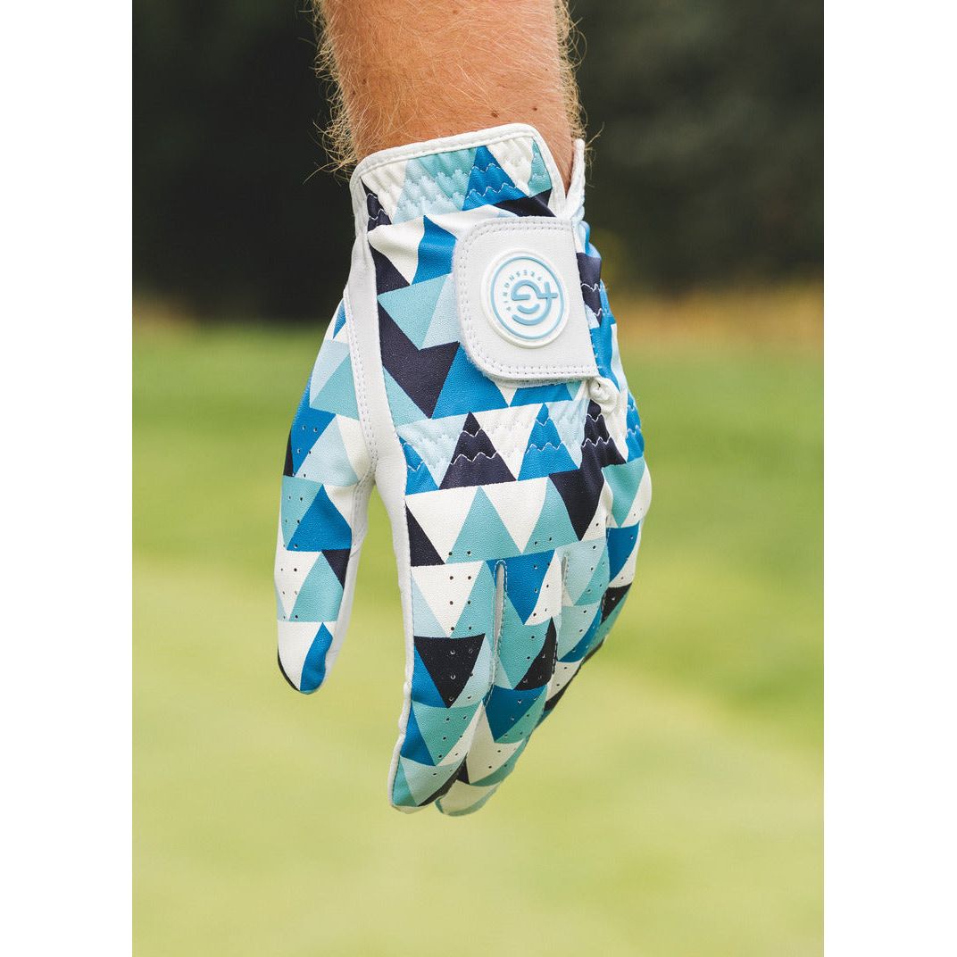 FreshGrip Geometric Golf Glove | Motif Collection