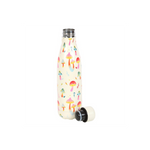 Funky Fungi Mushroom Print Metal Water Bottle