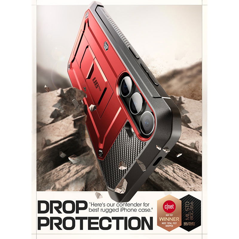 Galaxy S24 Plus Unicorn Beetle PRO Rugged Case-Metallic Red - ScentiMelti Home Fragrance, Beauty & Gifts UK