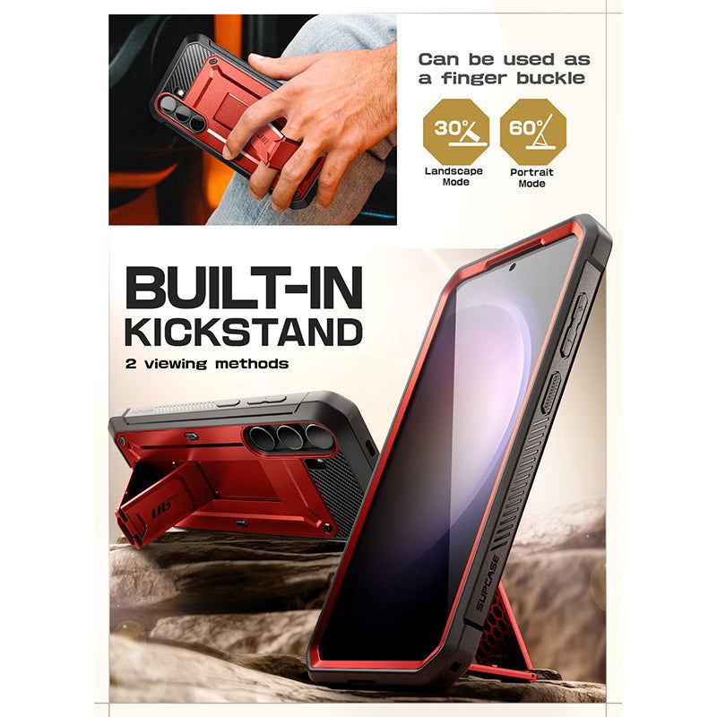 Galaxy S24 Plus Unicorn Beetle PRO Rugged Case-Metallic Red - ScentiMelti Home Fragrance, Beauty & Gifts UK