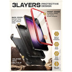 Galaxy S24 Plus Unicorn Beetle PRO Rugged Case-Metallic Red - ScentiMelti Home Fragrance, Beauty & Gifts UK