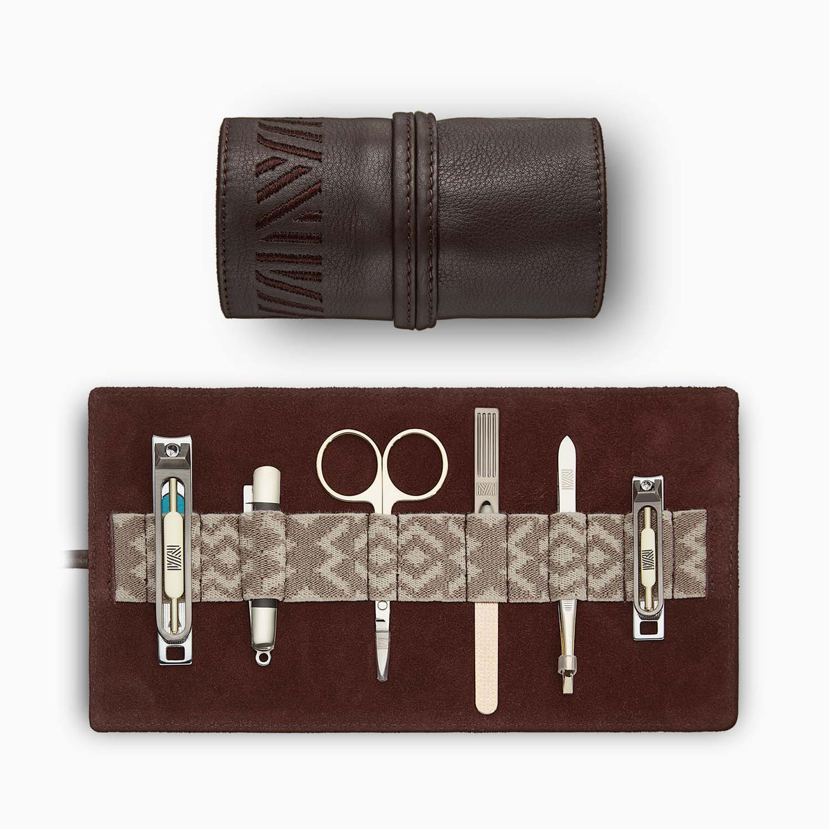 Gaucho Grooming Roll, Brown