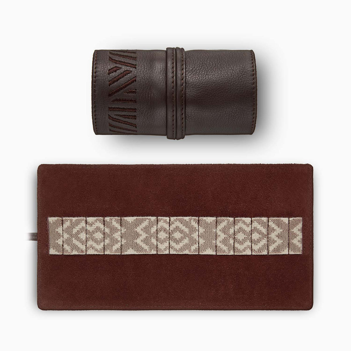 Gaucho Grooming Roll, Brown