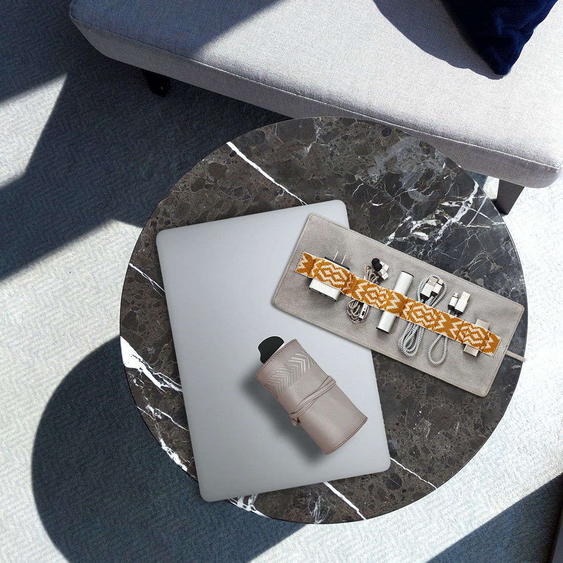 Gaucho TechRoll | Brown & Pink