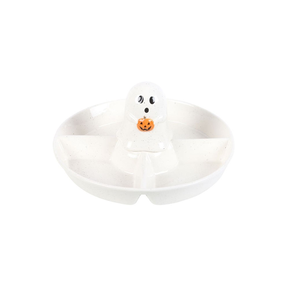Ghost Chip & Dip Snack Dish