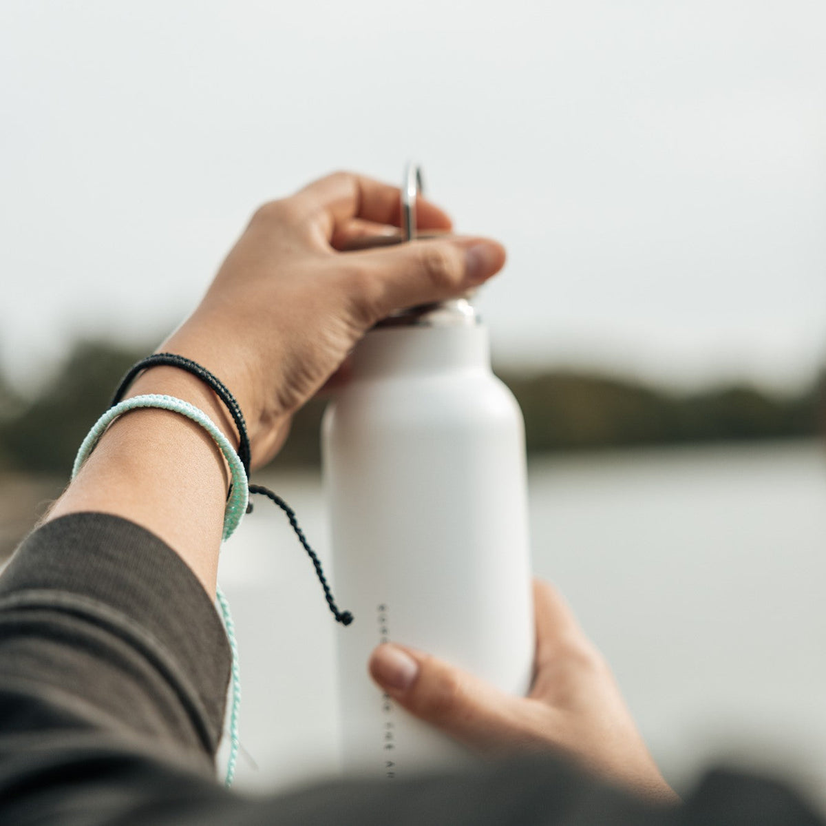 Glacier Handmade Rope Bracelet