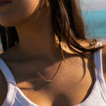 Dainty London Gold Cluster Gemstone Necklace - Elara