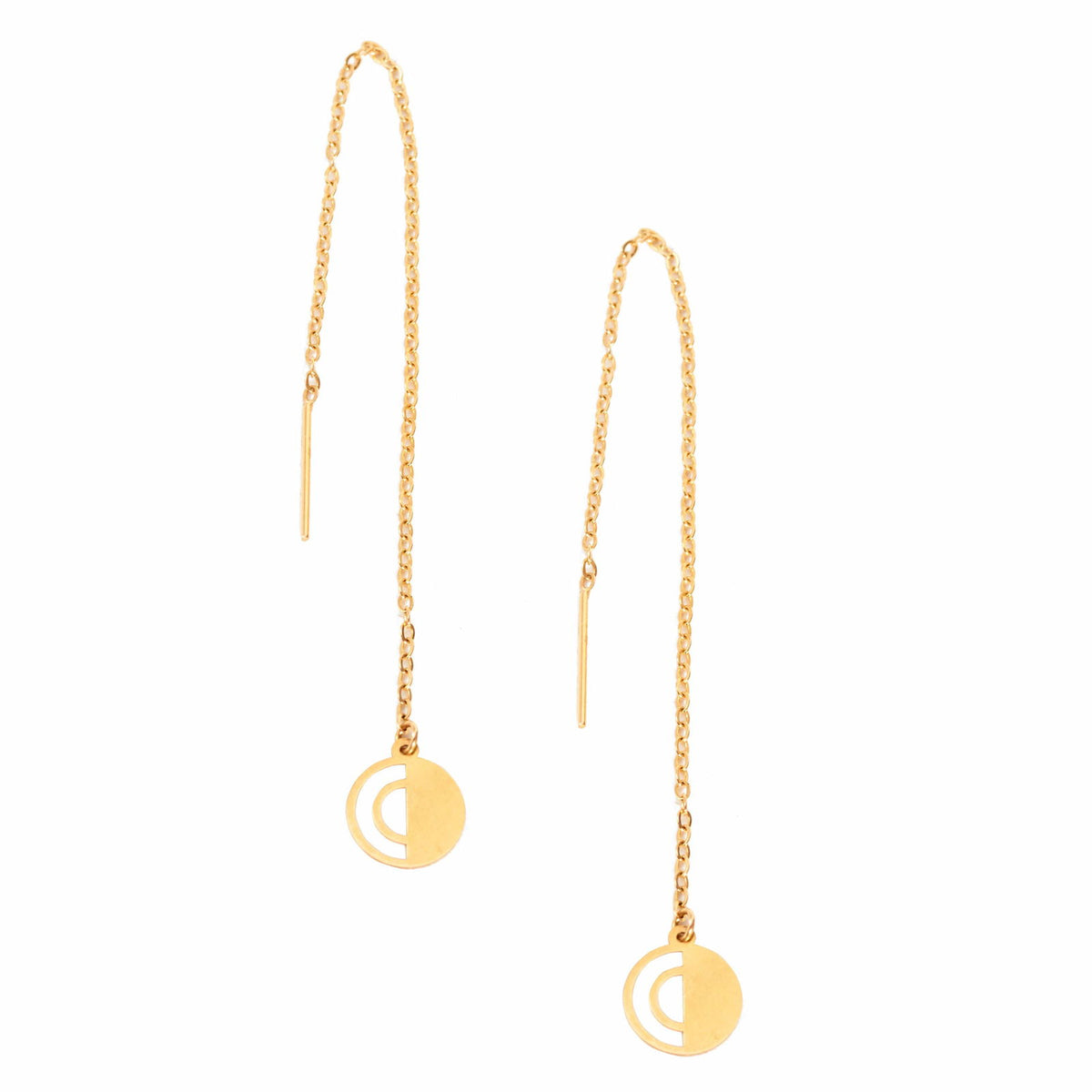 Gold Threader Earrings Default Title