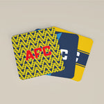 Gooners Retro Away Kits Football Coasters - Set of 4