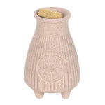 Greige Ribbed Palo Santo Brick Burner