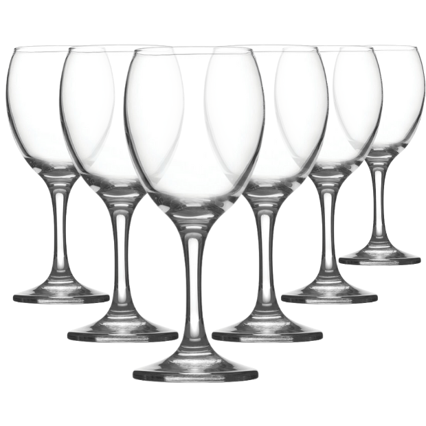 Imperial Red Wine Glasses - 250ml - Set of 6