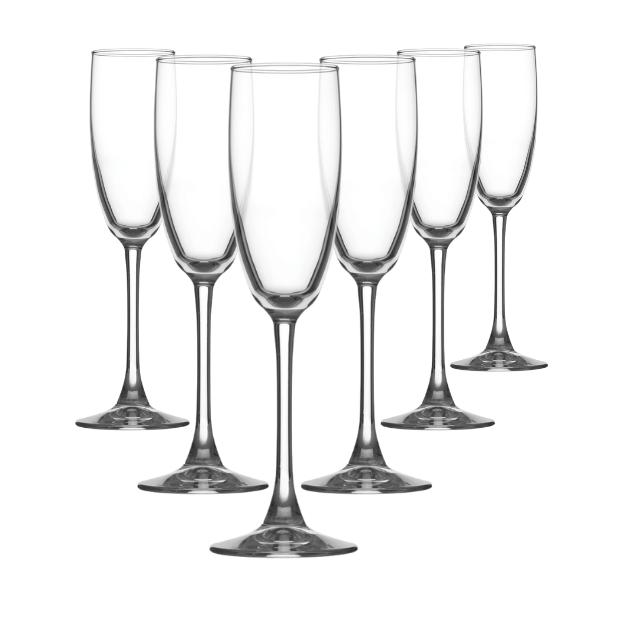 Enoteca Champagne Flutes - 170ml - Set of 6