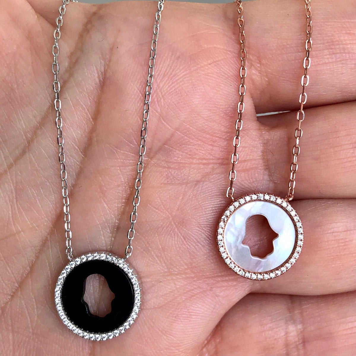 Hamsa Hand Necklaces