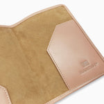 Handwoven Passport Holder, Dusty Pink: Herringbone Cover