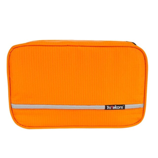 Hanging Toiletry Travel Bag organiser Orange