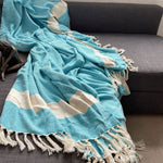 Harrington Bed Throw XL 200cm x 240cm | Teal