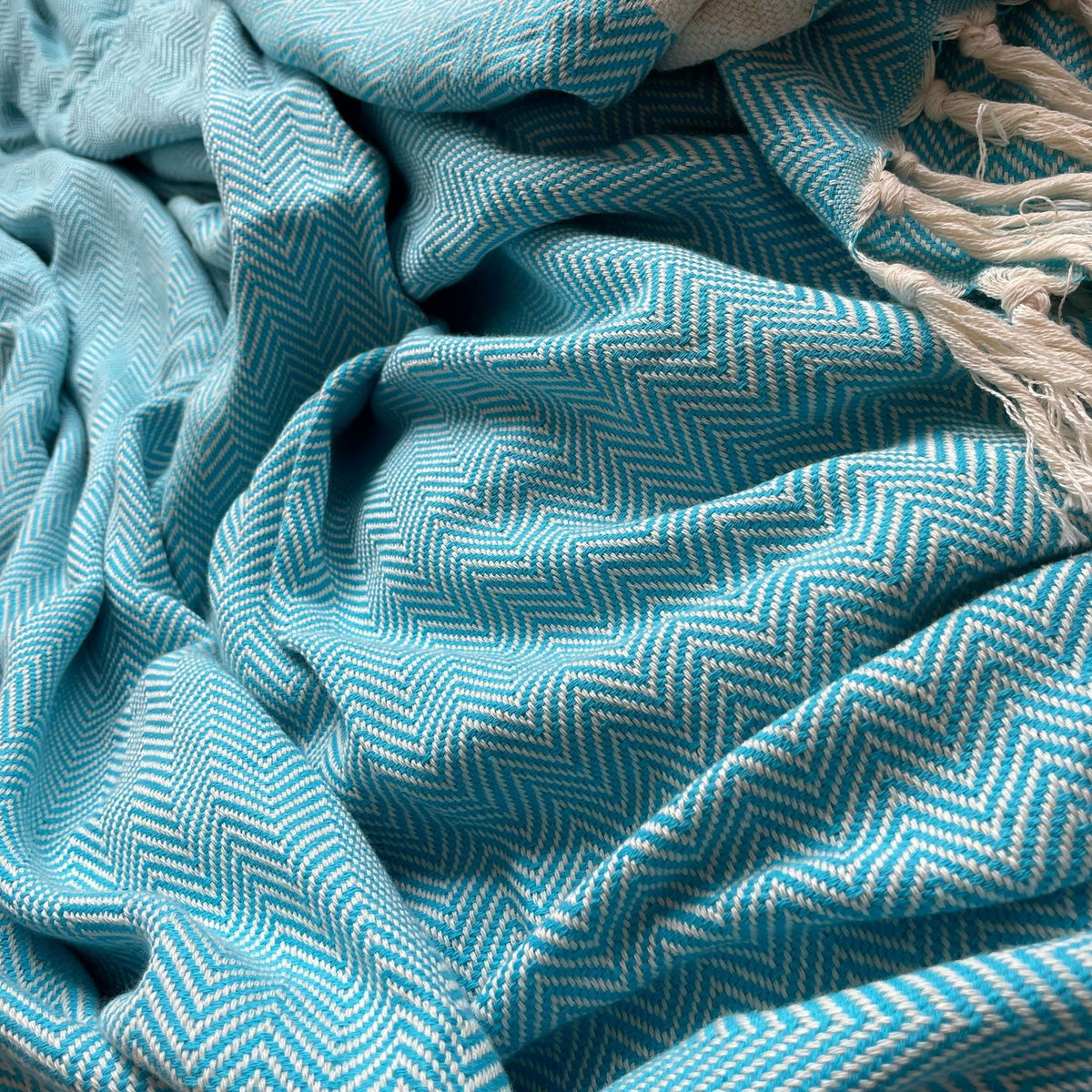 Harrington Bed Throw XL 200cm x 240cm | Teal