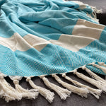 Harrington Bed Throw XL 200cm x 240cm | Teal