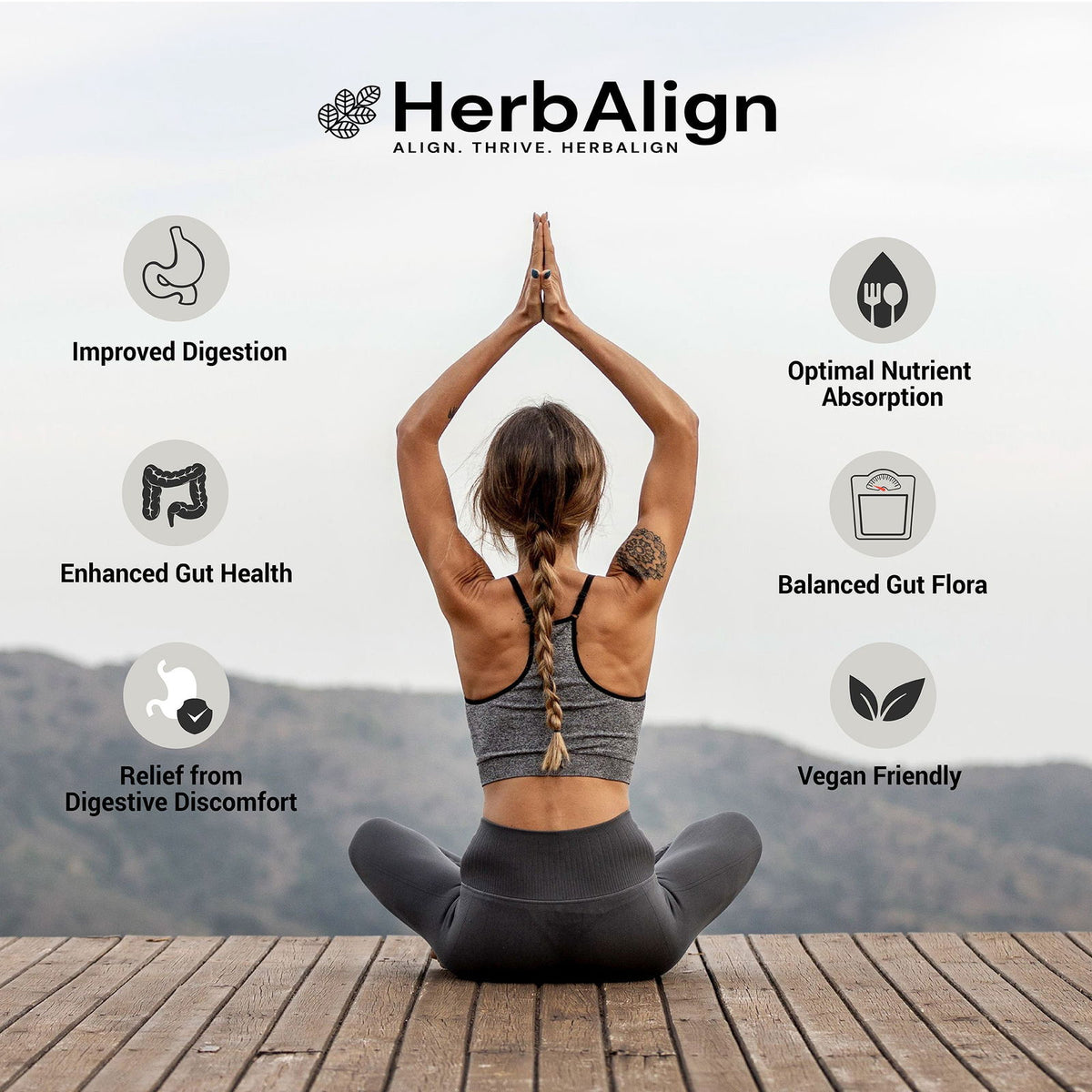 Herbalign Digestive Support Capsules