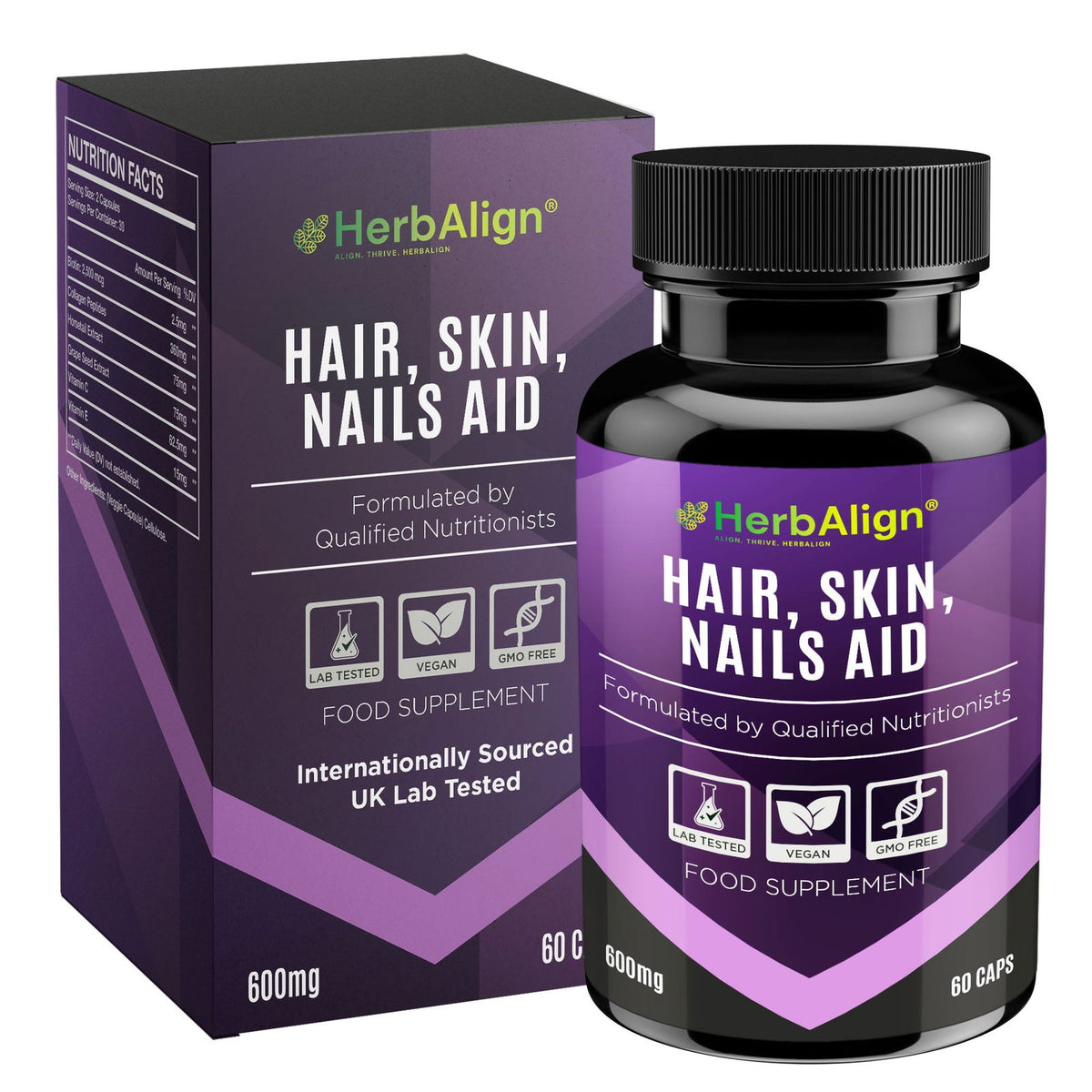 Herbalign | Hair, Skin, Nails Aid Capsules