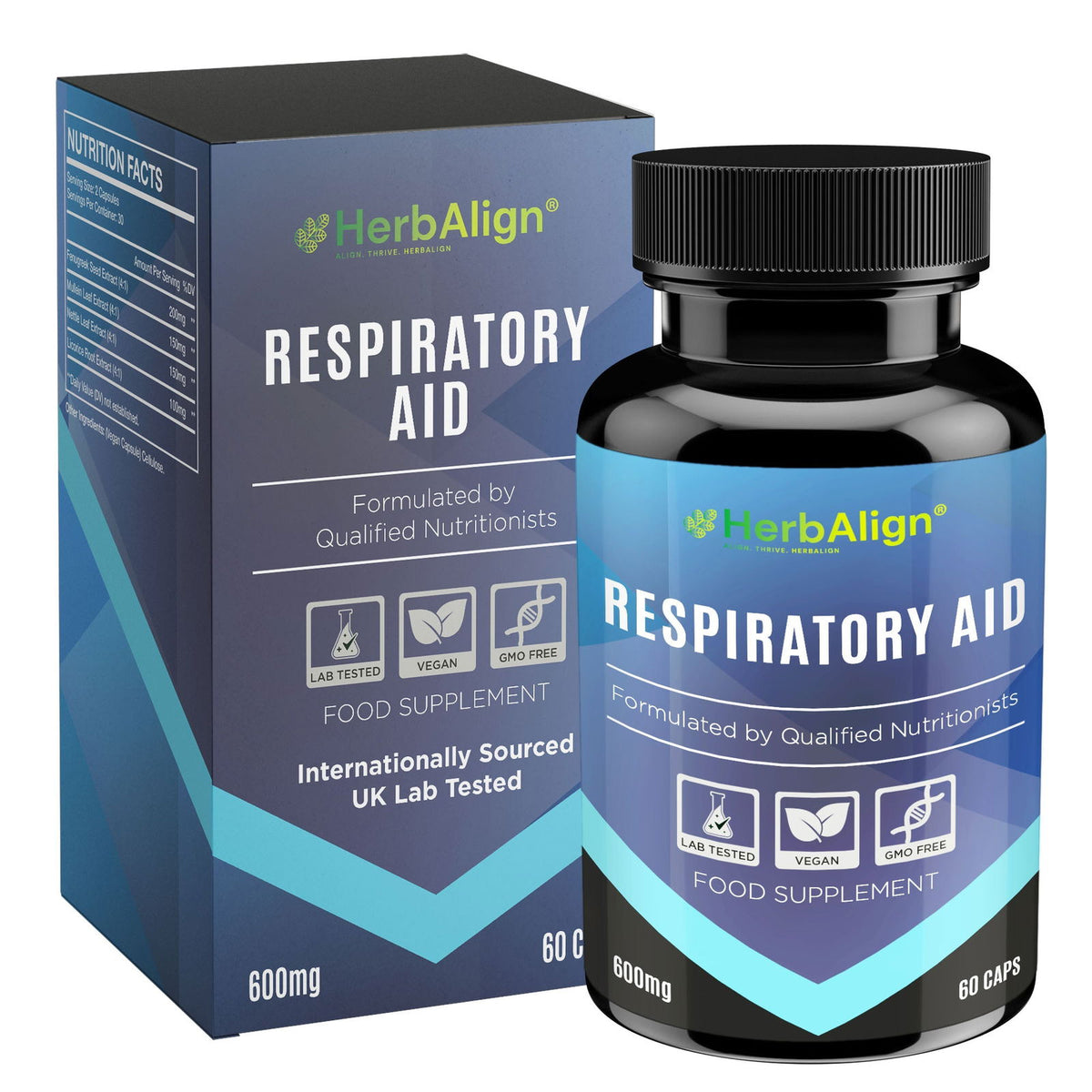 Herbalign Respiratory Aid | 60 Capsules
