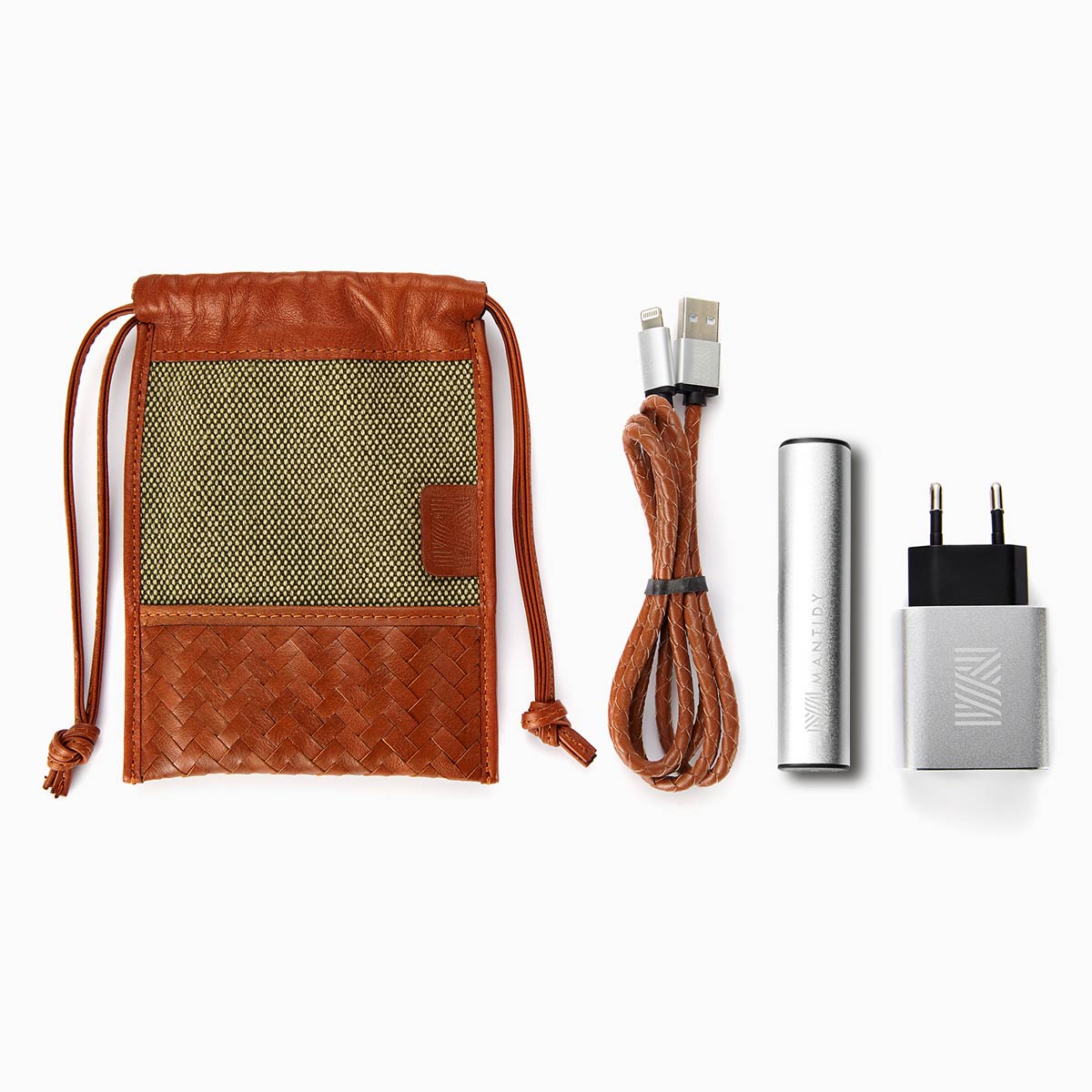 Herringbone TechPack, Tan | Mantidy®