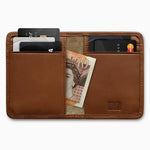 Herringbone Wallet, Tan | Mantidy®