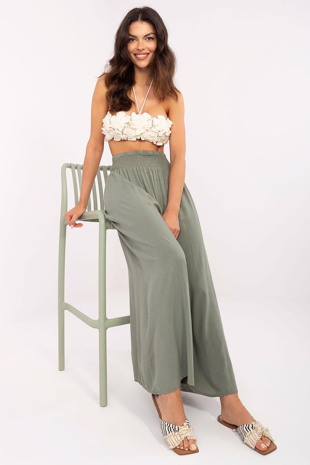 High Waist Wide Leg Loose Women’s Trousers | Och Bella